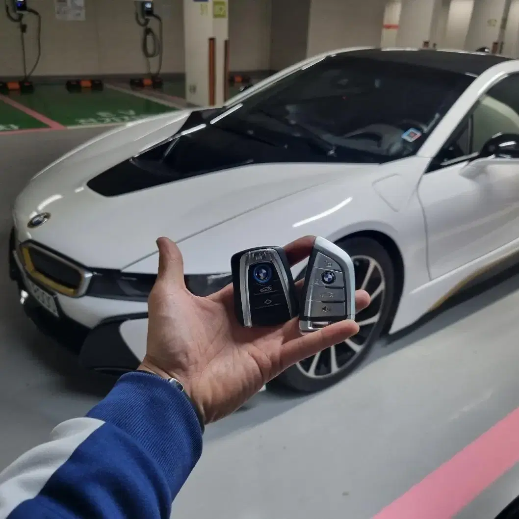 BMW 코딩개조 원격시동 근접도어열림 자동차키 개조