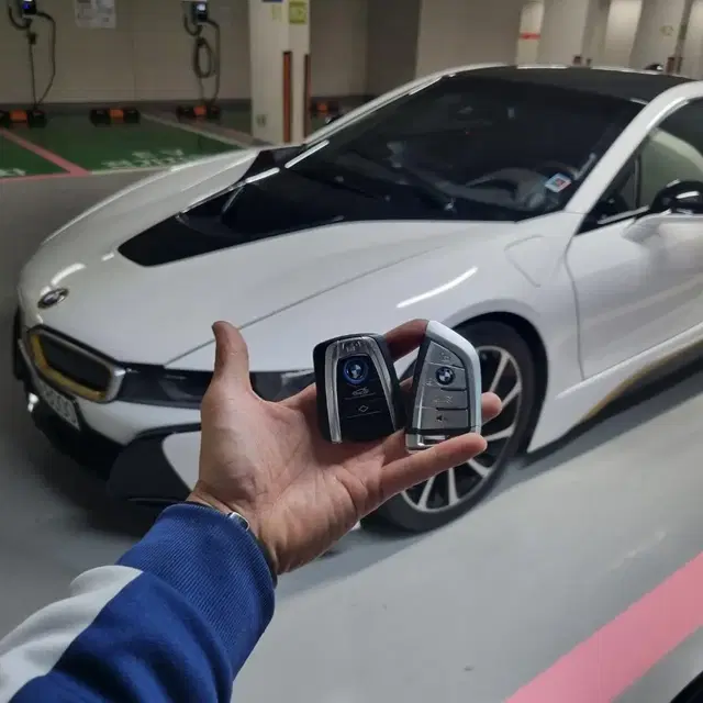 BMW 코딩개조 원격시동 근접도어열림 자동차키 개조