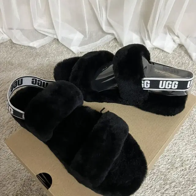 새상품 미국 어그 키즈 UGG 키높이 샌들 5사이즈