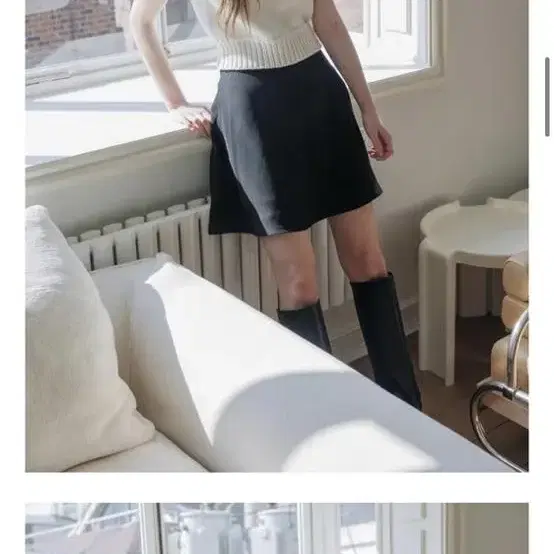 (새상품) 타낫 플레어스커트 flare skirt -S사이즈 미닛뮤트