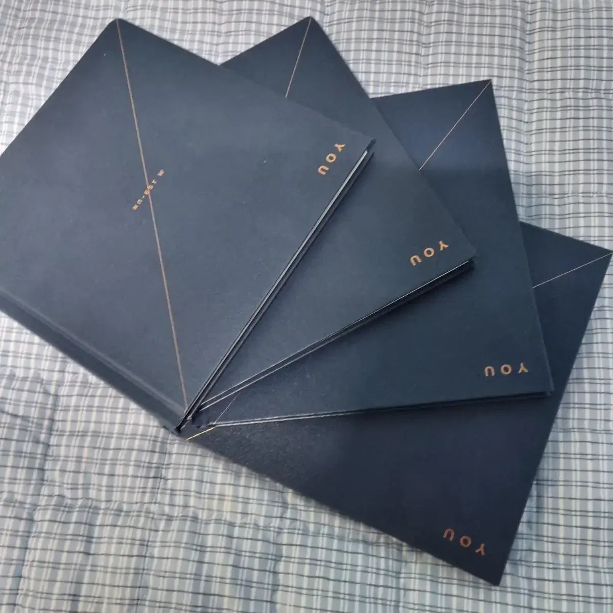 I sell nu'est albums for 1,000 won each.