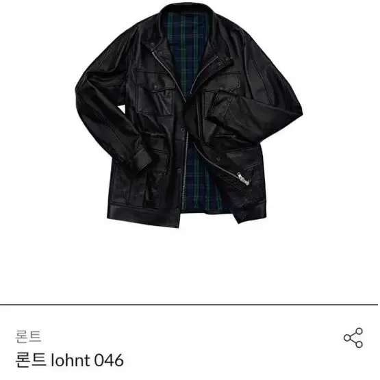 론트 046 safari jaket black 사파리자켓 xl