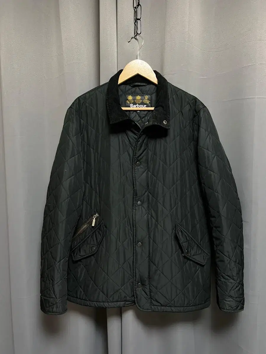 [M]Barbour Corduroy Quilted Jacket