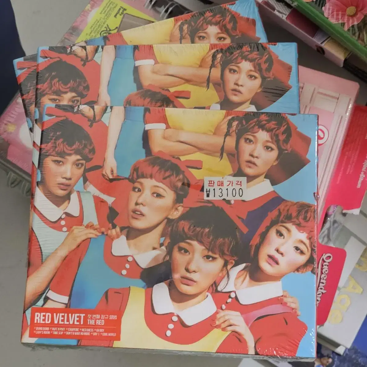 Red Velvet's first full-length album THE RED