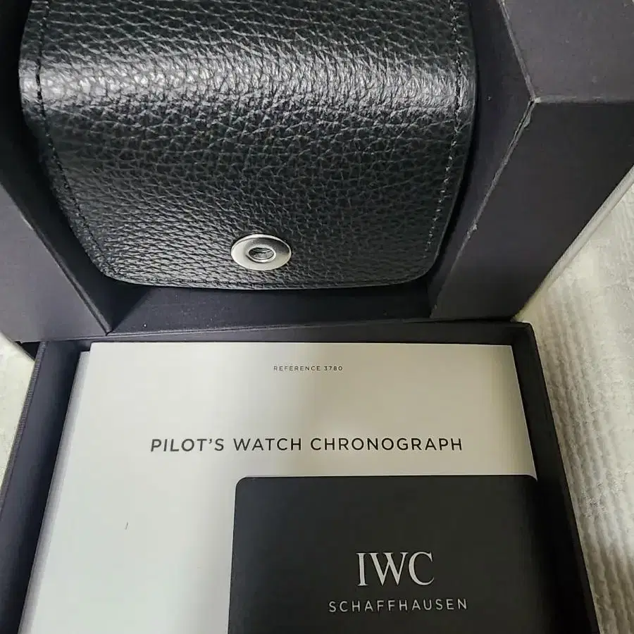 (새상품) IWC 파일럿 워치 크로노그래프 녹판 41