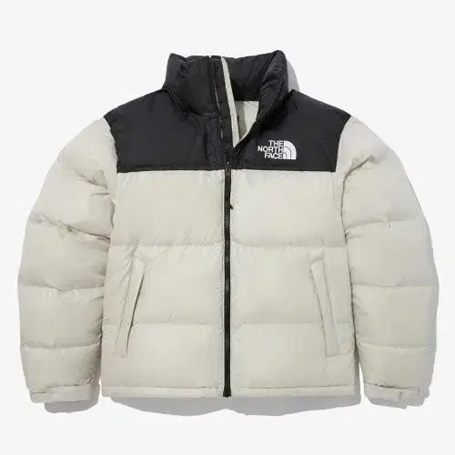 L The North Face Nopsi Hybrid Down Ball Whitesand