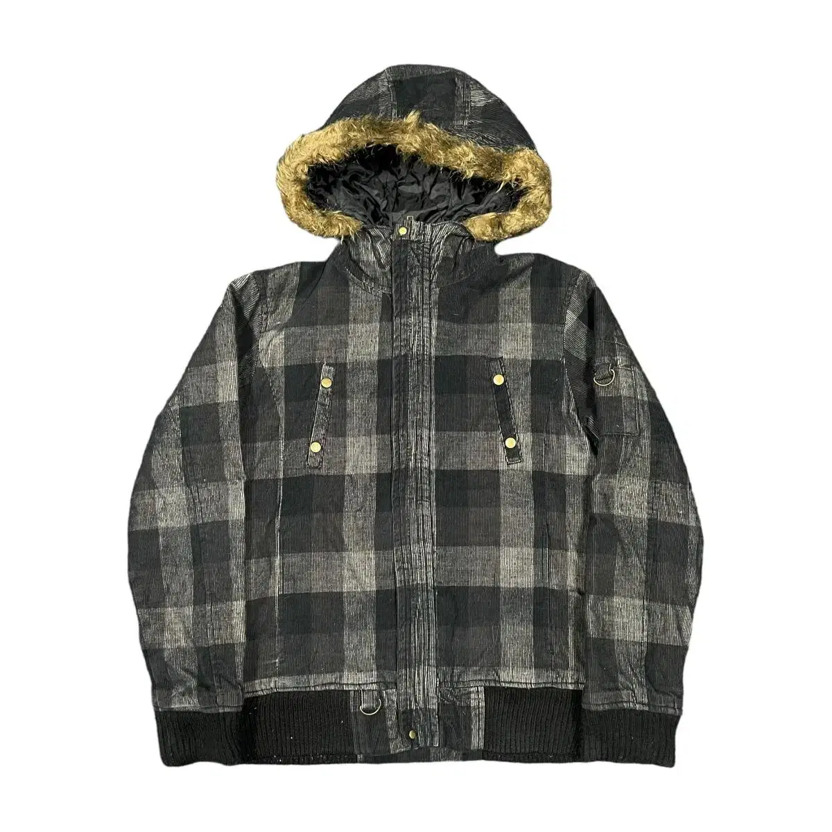 Woolrich 패턴 누빔자켓 L