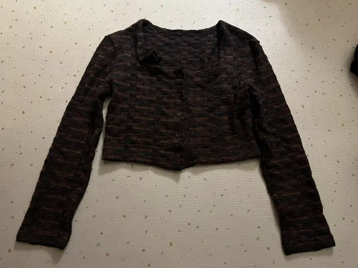 Vintage Square Cardigan