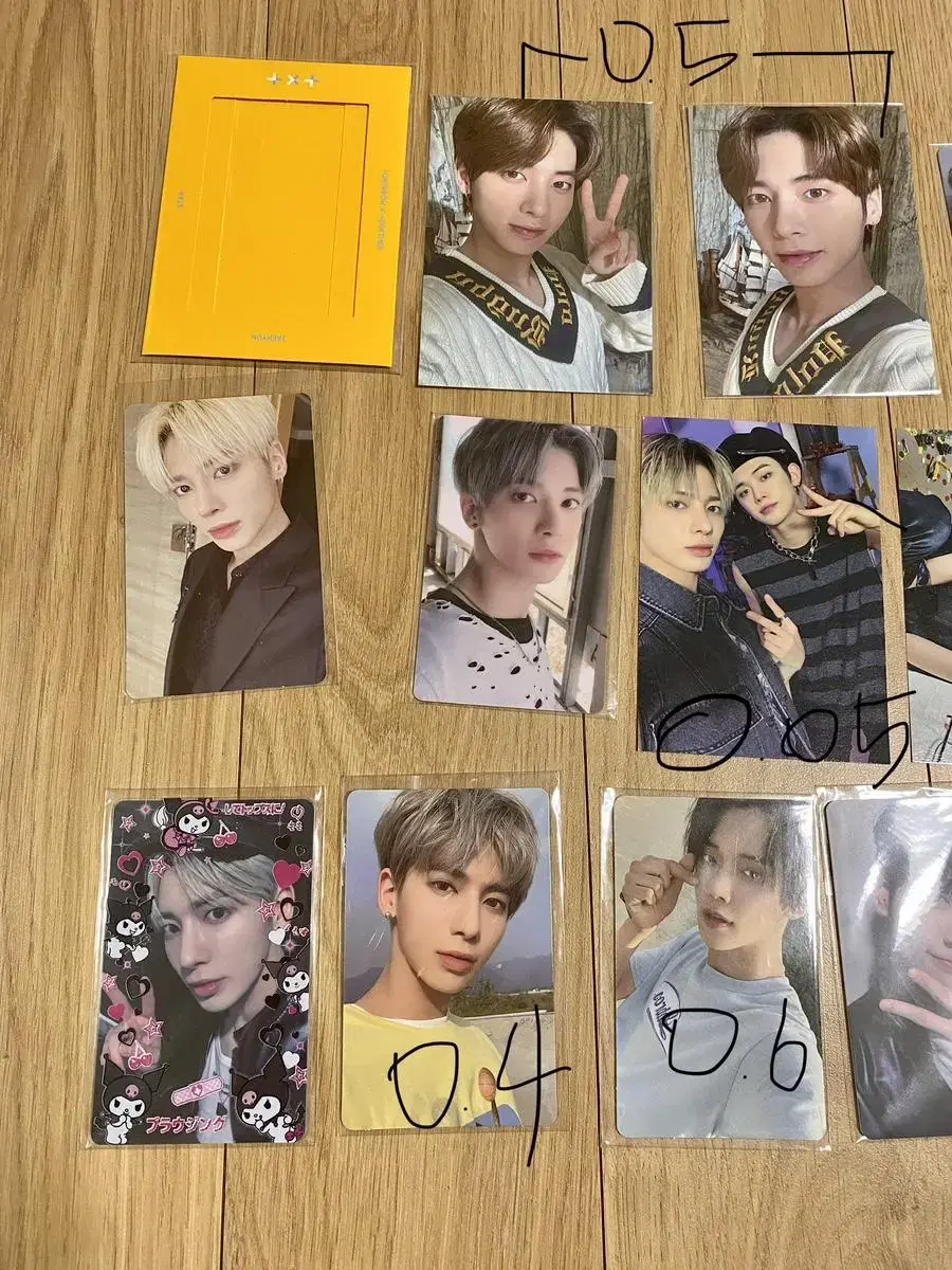 txt photocard wts