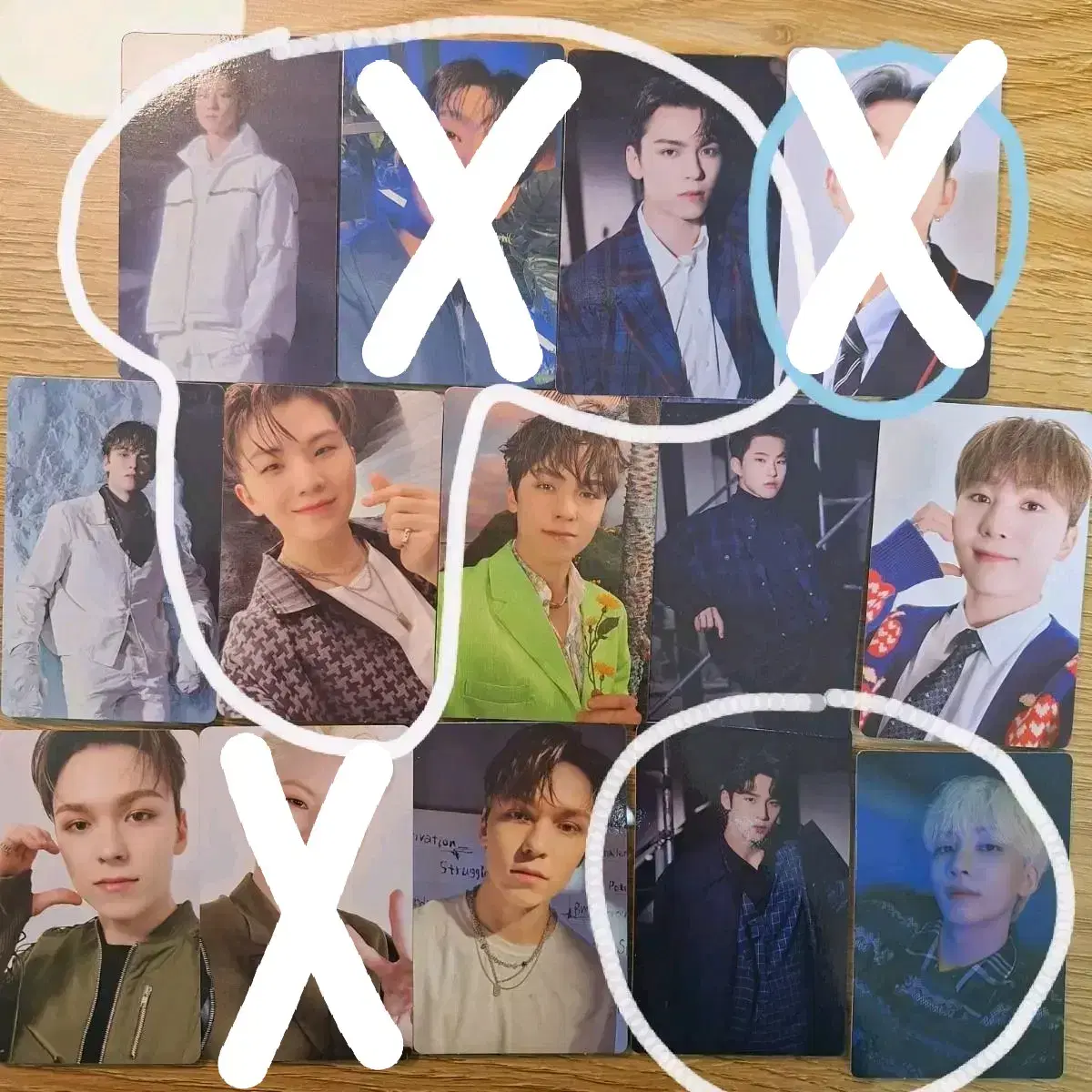 Seventeen photo card wts(dumped!!!!)/price down