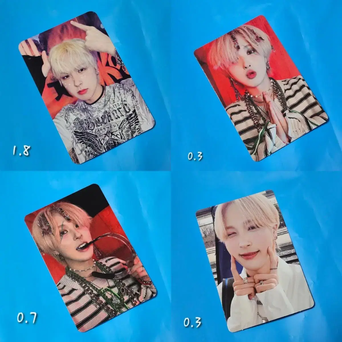 OneWe photocard Kiwook photocard Harin Photocard