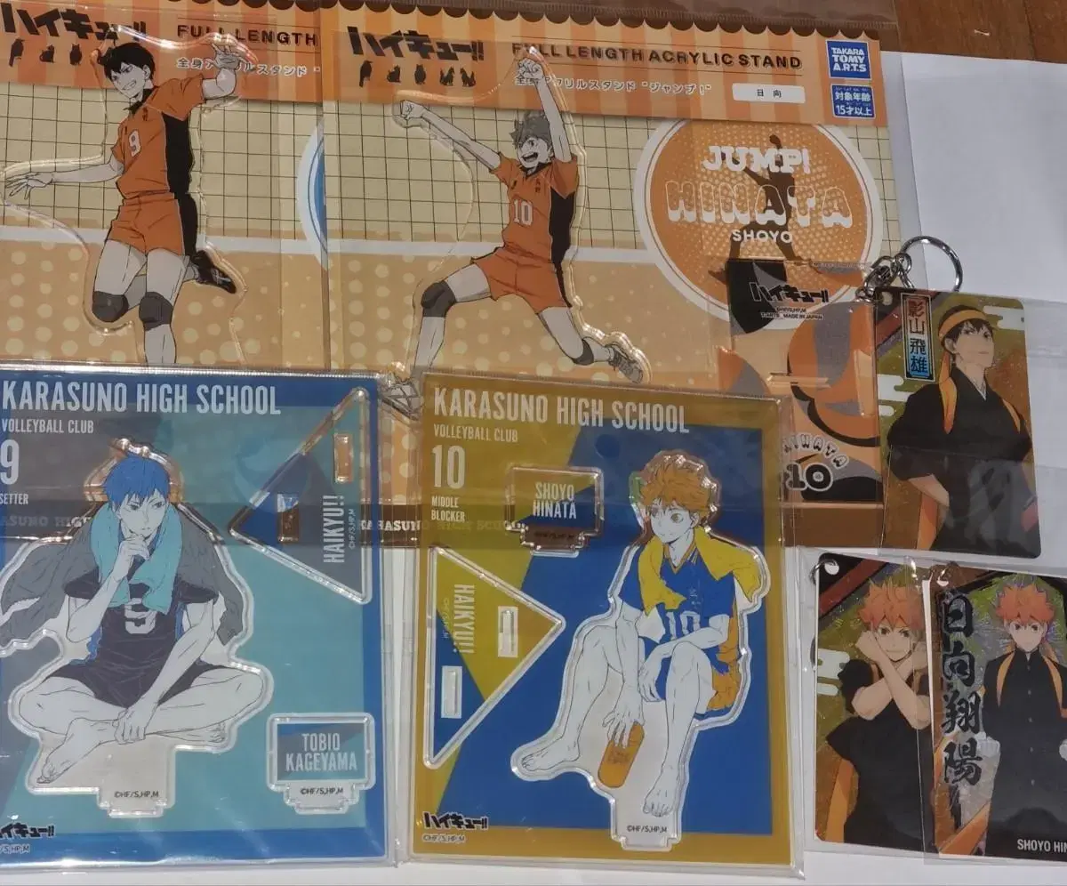 Haikyuu hinata Kageyama acrylic Goods cheerleaders jump off shot