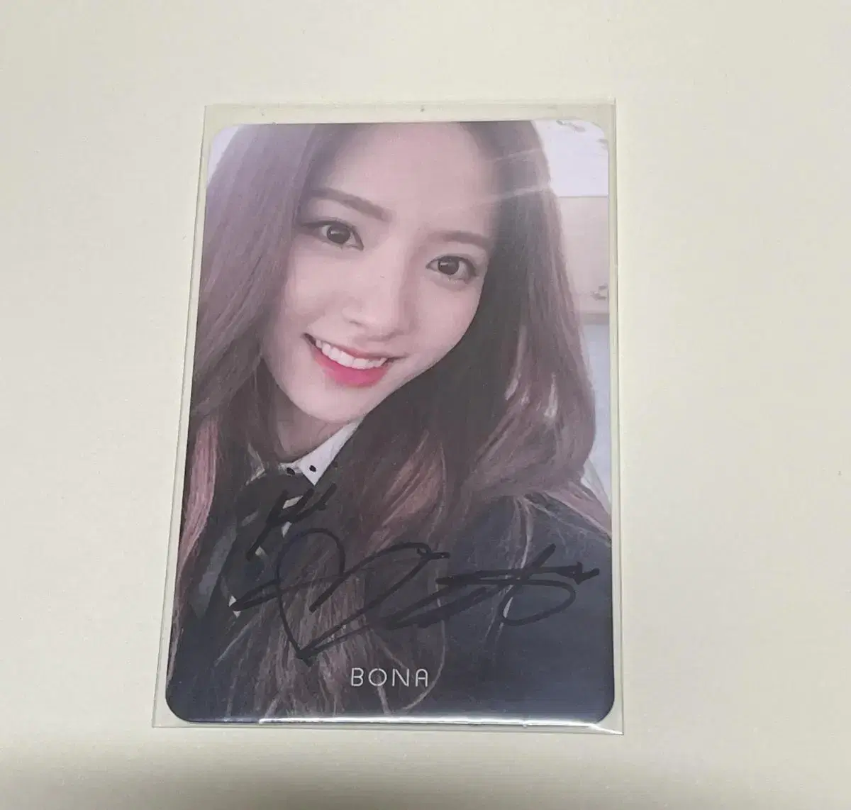 wjsn bona 너닿 broadcast photocard