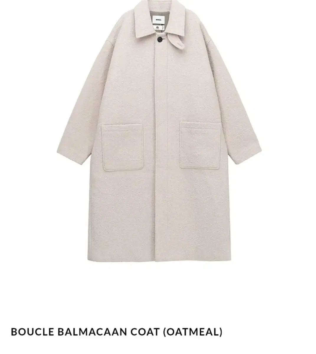 MMGL Boucle Balmacan Coat 1 size