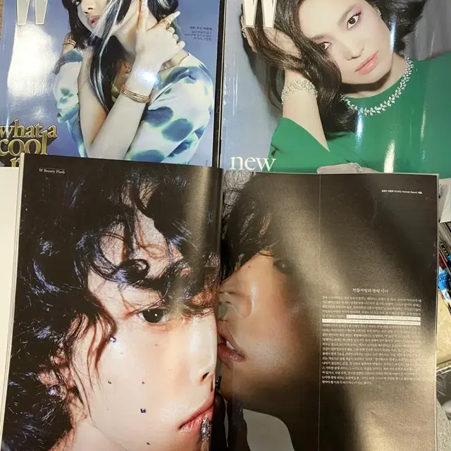 더블유 WKOREA 10권 세트 잡지 중고책