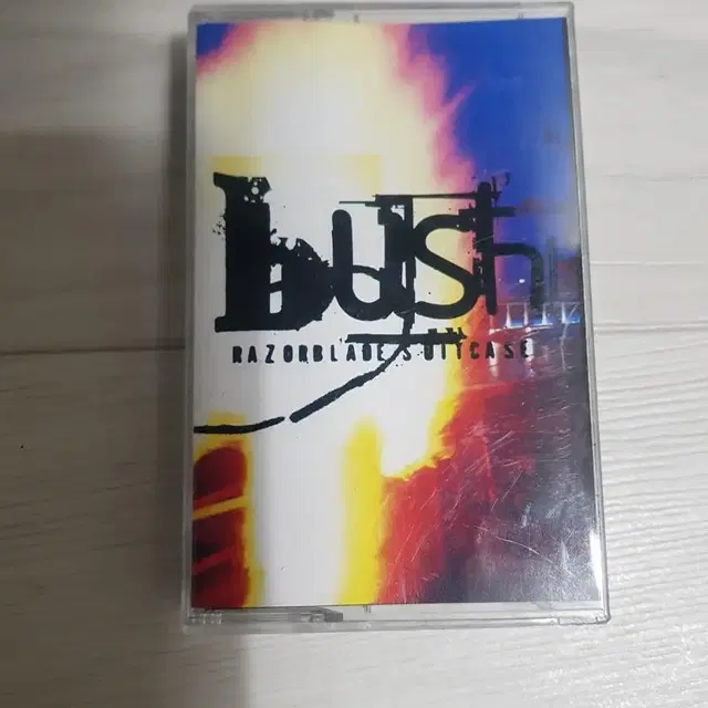 Bush Razorblade suitcase 록카세트테잎 팝카세트 그런지