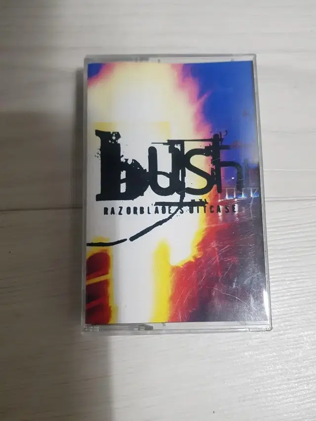 Bush Razorblade suitcase 록카세트테잎 팝카세트 그런지