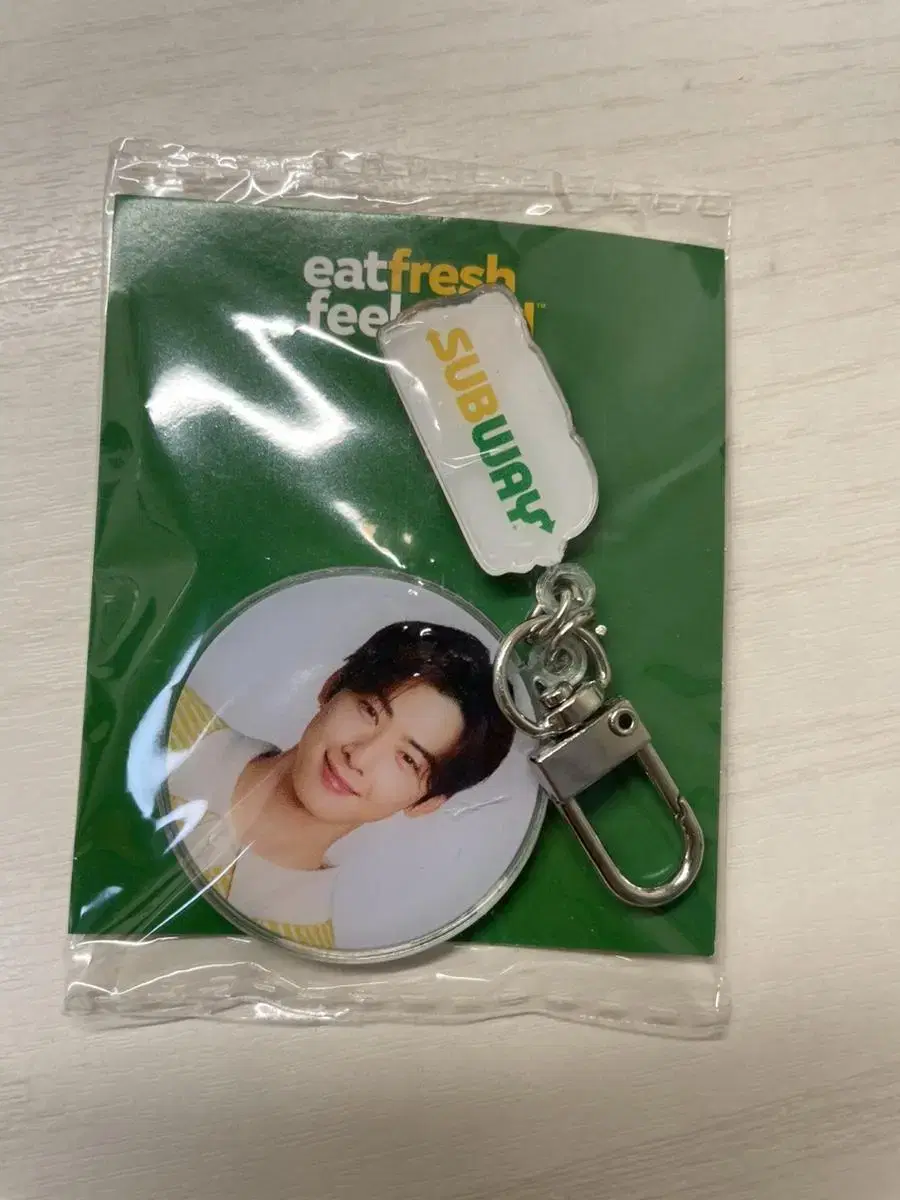 Subway Merchandise Keyring by Cha Eunwoo