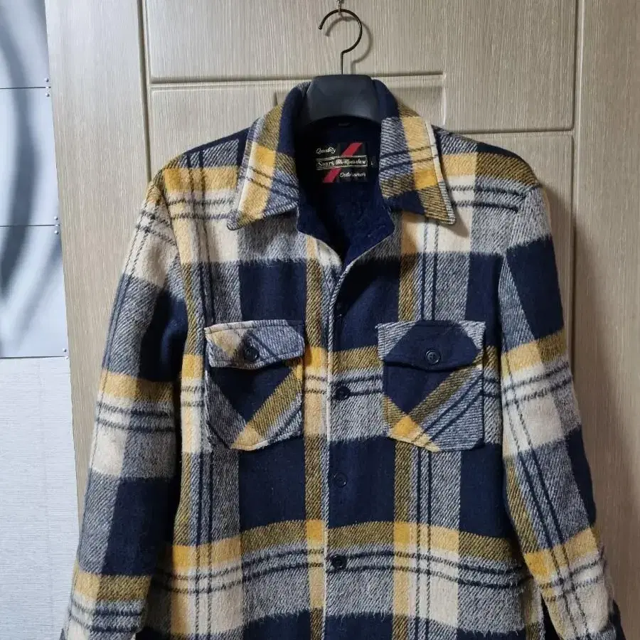 (30% 할인)70s Sears 헤비 울 C.P.O 셔츠 L사이즈