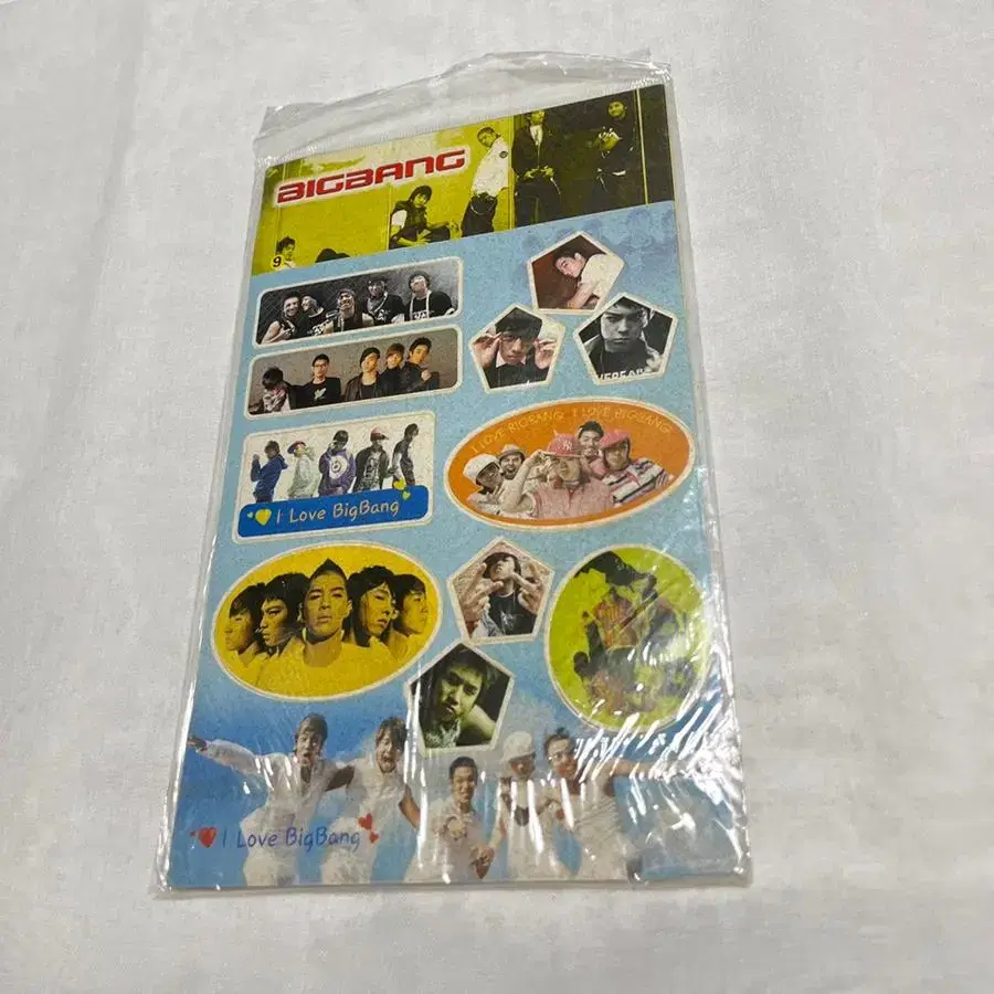 Classic Big Bang sticker Set of 5