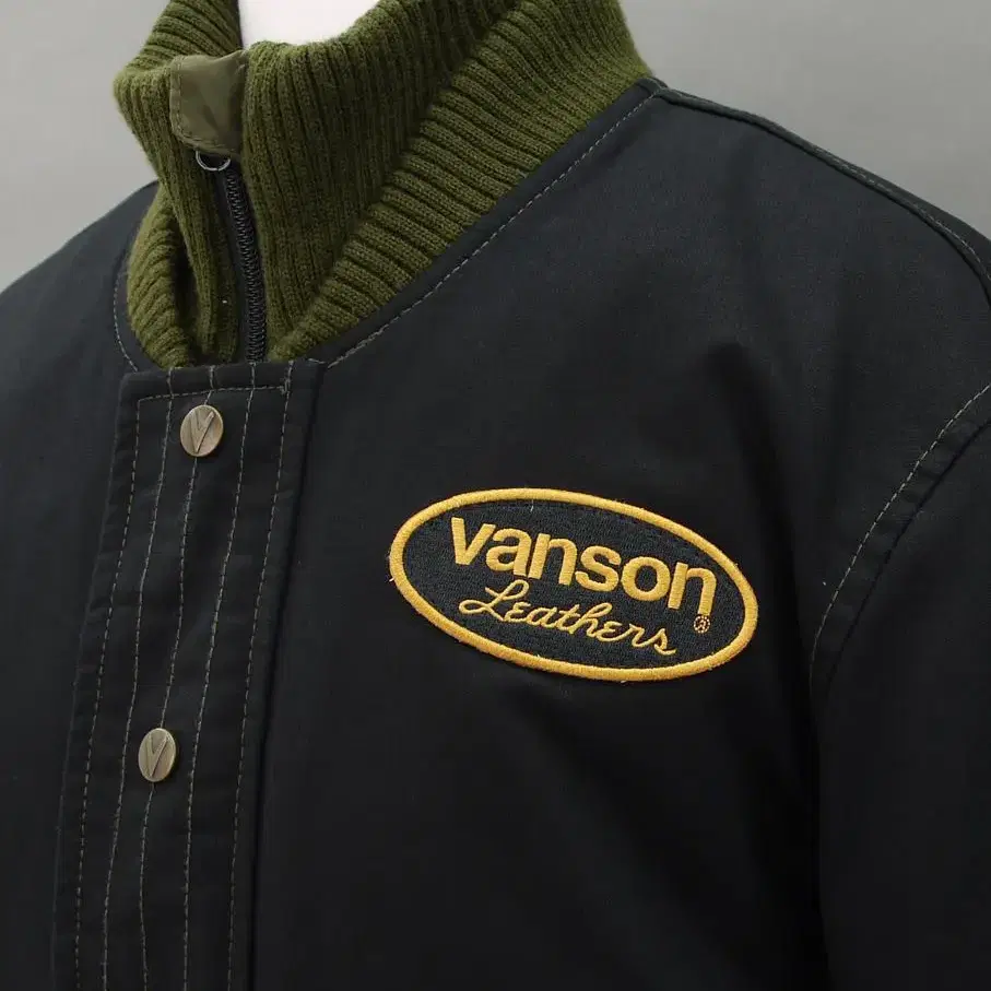 VANSON 16's 밴슨 코튼 A-1블루종 클래식라이더 자켓 L 100