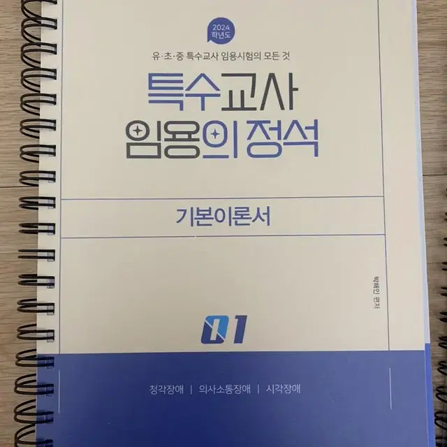 박혜인 특수교사 임용의 정석 기본이론서, 익힘책