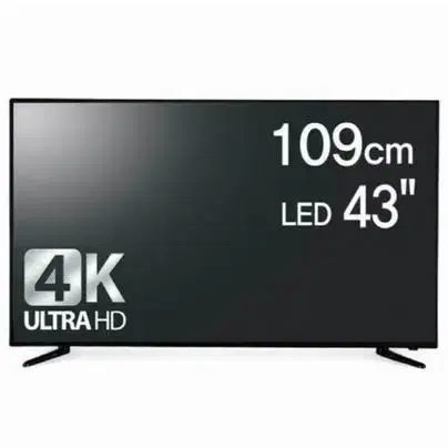 43인치 UHD 4K LED TV(새제품 무료배송)