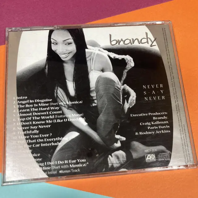 [중고음반/CD] Brandy 브랜디 2집 Never Say Never