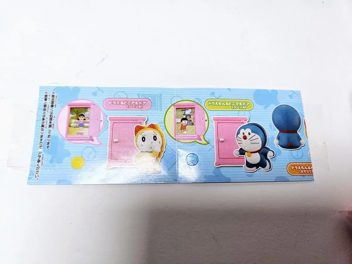 Doraemon Gacha Figures Tongs Anywhere Door Anywhere Door