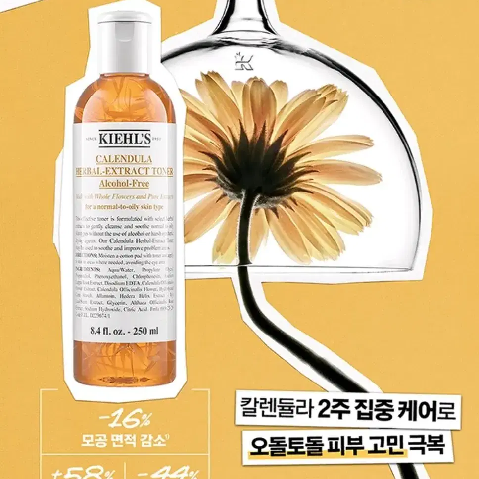 키엘 칼렌듈라 허벌 엑스트렉트 토너 250ml