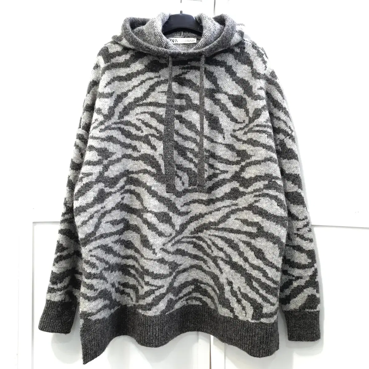 Zara Alpaca Hooded Knit