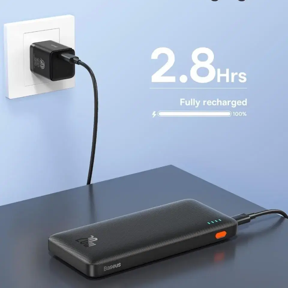 Baseus 보조배터리 20W 고속충전 USB C 입출력 10000mAh