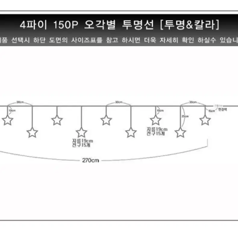 크리스마스오각별전구