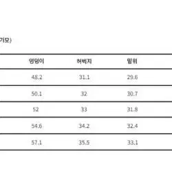 빅사이즈 청바지 데님팬츠