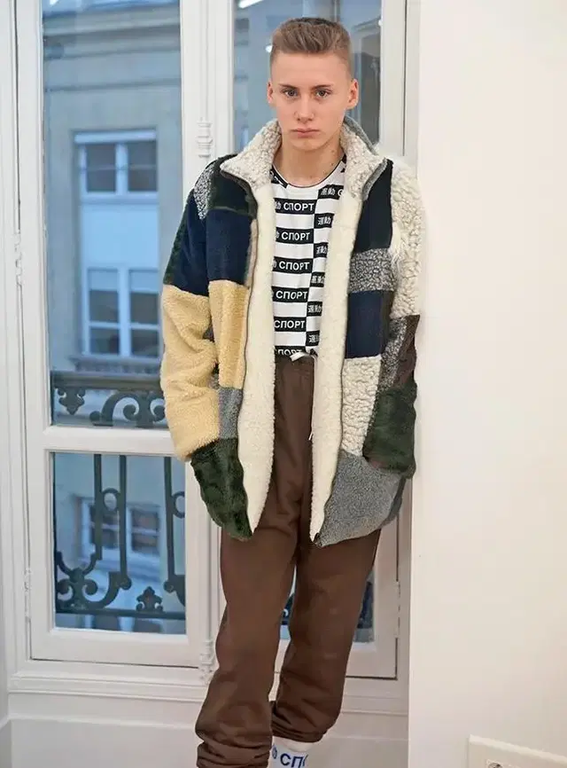 GOSHA RUBCHINSKIY 고샤루브친스키 2015FW 퍼자켓