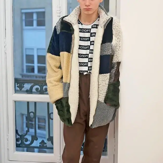 GOSHA RUBCHINSKIY 고샤루브친스키 2015FW 퍼자켓