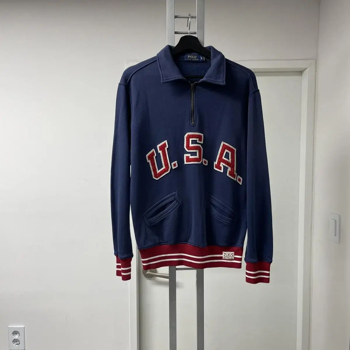 Polo Ralph Lauren USA Semi-Zip-up S