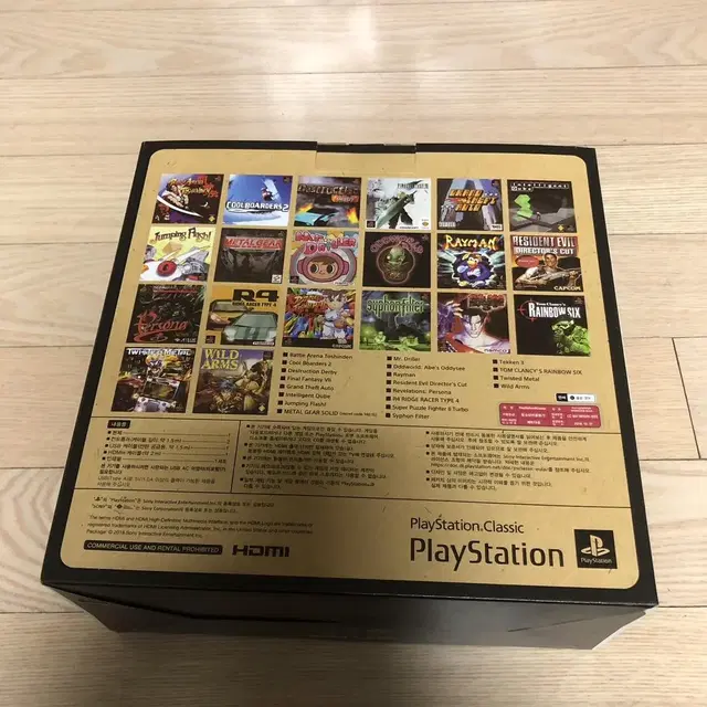 SONY PlayStation Classic_미개봉_밀봉씰