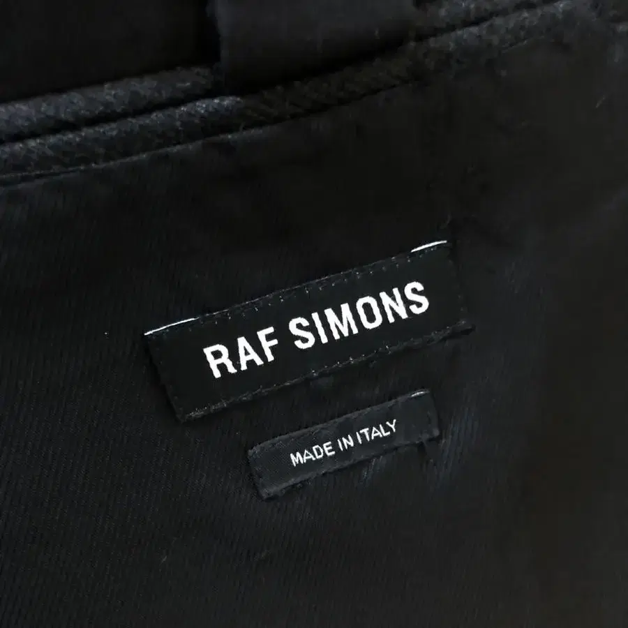 Raf Simons 라프시몬스 Fall 2010 벨크로우 자켓