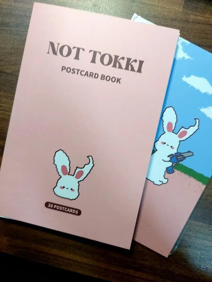 19 postcard book of the Snot Rabbit Campaign