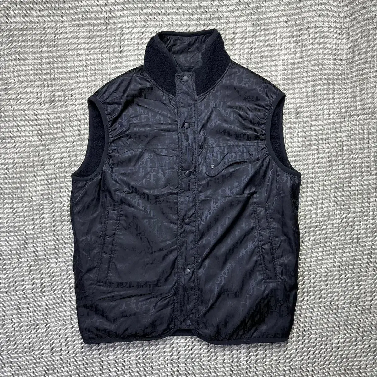 [S/100] Dior Oblique Reversible Bloomin' Vest