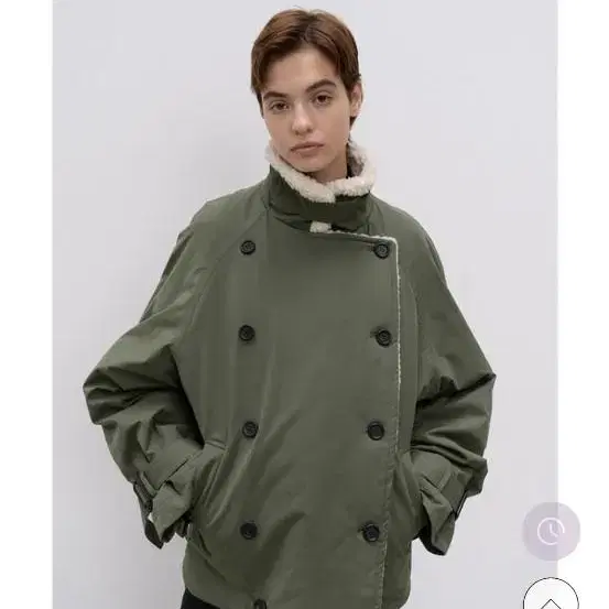 제인송 shearing aviator jacket