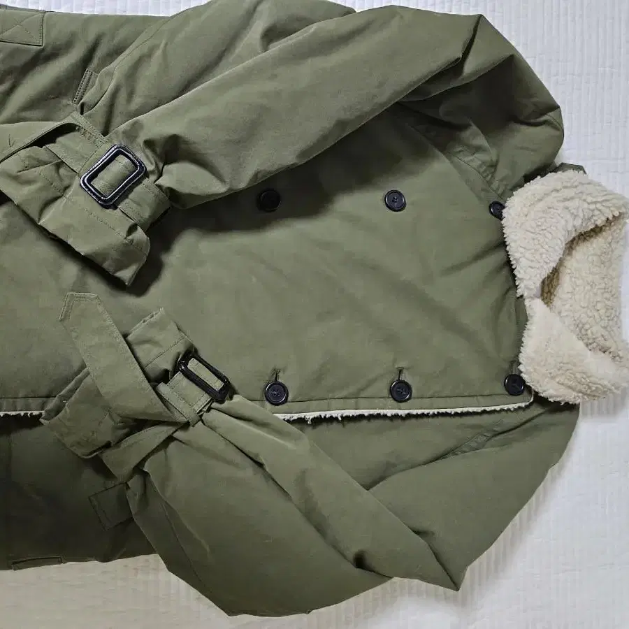 제인송 shearing aviator jacket