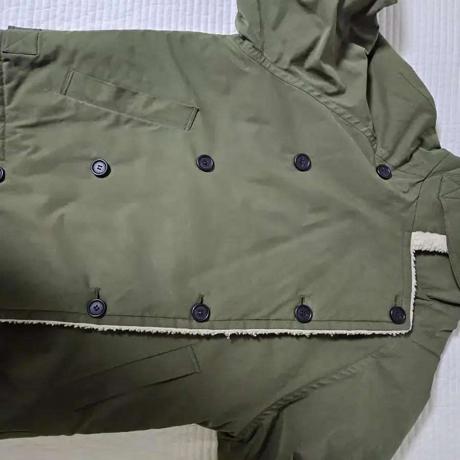 제인송 shearing aviator jacket