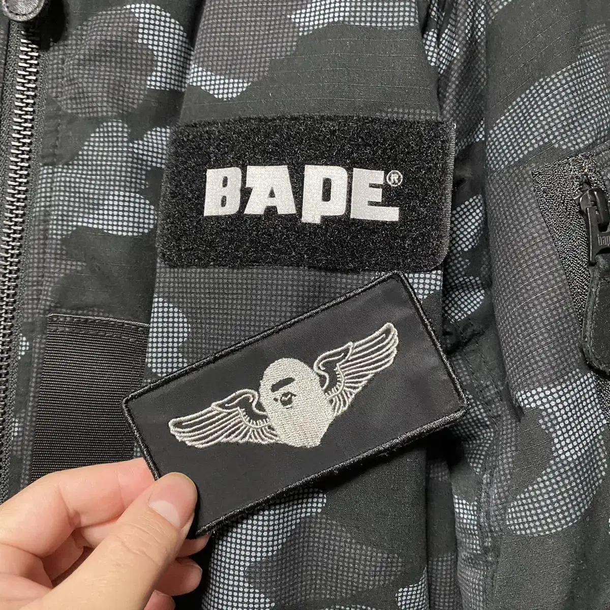 Bape (베이프) 카모 봄버 자켓