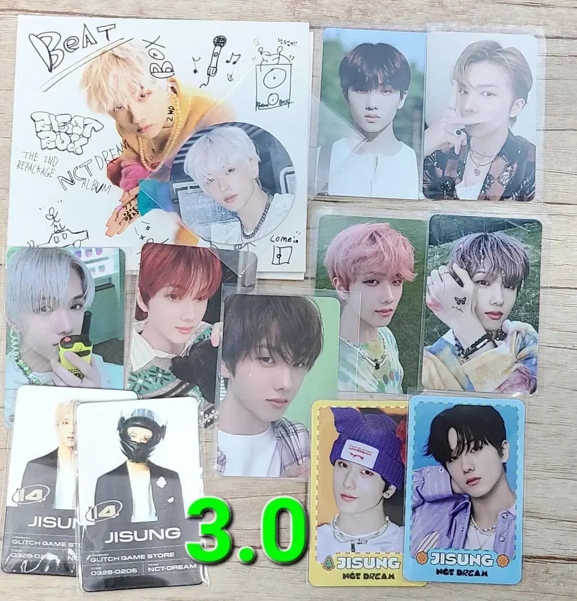 NCT Dream jisung Bulk photocards