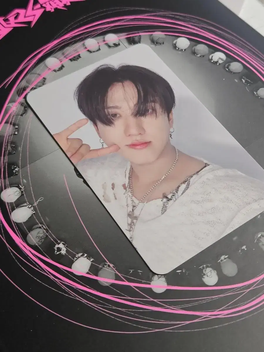 Straykids seo changbin photocard