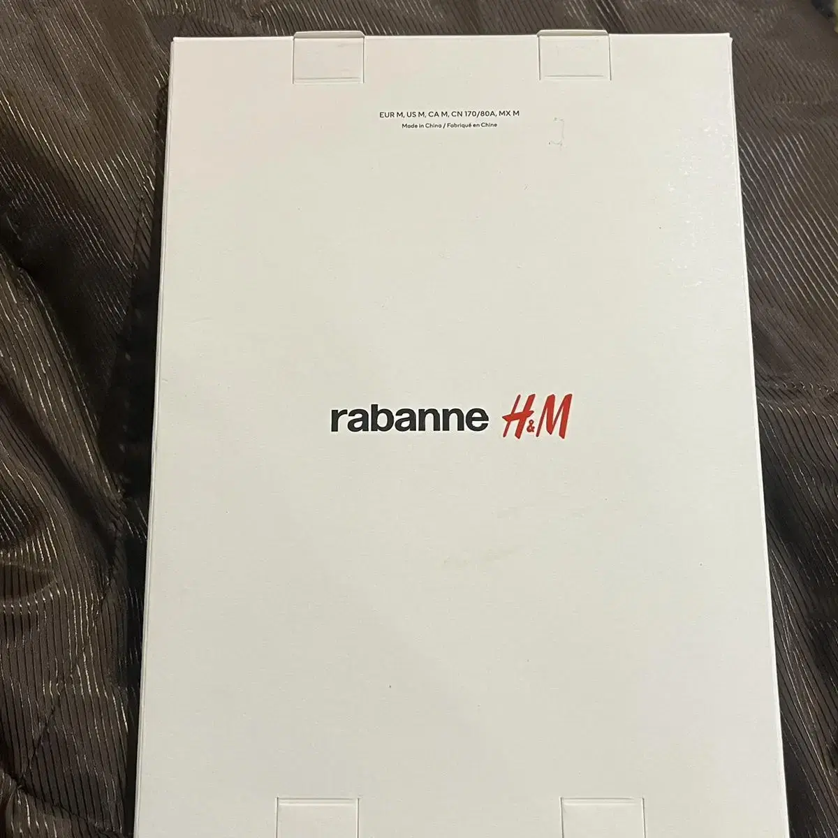 rabanne H&M 라인스톤 스타킹 블랙M