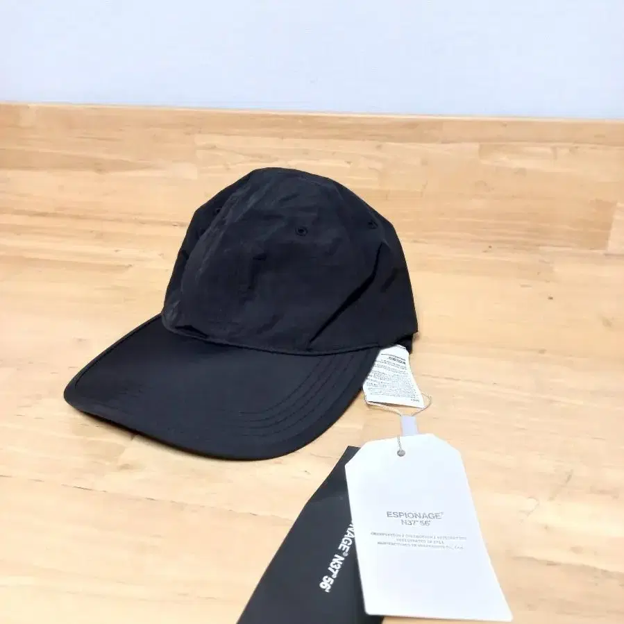 에스피오나지 나일론 하이킹 캡(nylon hiking cap) 블랙