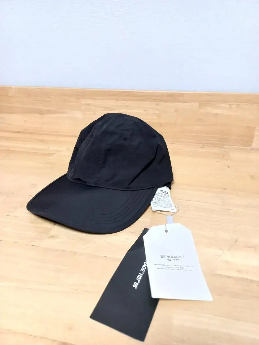 에스피오나지 나일론 하이킹 캡(nylon hiking cap) 블랙